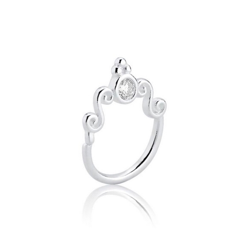 Piercing argola ponto de luz ondulado