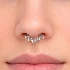 Piercing Mandala Helix Prata 925 - comprar online