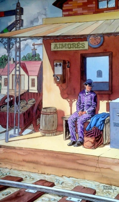Estação de Aimorés - ecoline - 1984