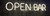 OPEN BAR - comprar online