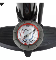 Inflador De Pie Con Manómetro Kuest IPI-001 - Ferreteria Ferretec