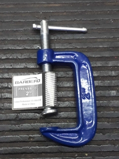 Prensa Profesional Tipo G 2'' BARBERO - comprar online