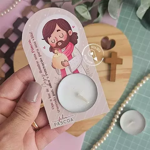 Vela Aromática Páscoa ♥ PACOTE COM 10 UNIDADES - comprar online