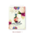 Bloco de Anotações M - Floral Fúcsia