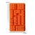 Forma De Silicone Blocos De Montar Re - comprar online