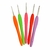 Kit Agulhas Para Croche 5un Soft Candy Colors ou Neon