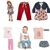 Roupas Infantis Menina Escolha o Modelo P ao 3