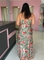 Vestido longo | Estampado - Linda Flor