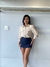 Short saia bengaline - Linda Flor