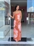 Vestido amarração | floral
