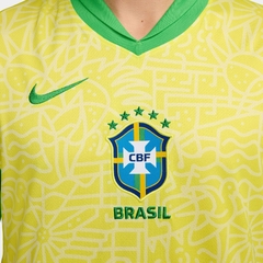 Camiseta CBF Brasil Amarela 24/25 na internet