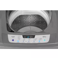 Lavarropas Carga Superior Electrolux 6.5kg Fuzzy Wash Plata - comprar online