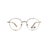 Óculos de grau ono on6032 o7d2 dourado fosco c/ ponteira tortoise na internet