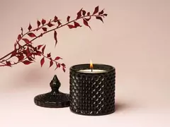 Vela aromatica en Caramelera negra - comprar online