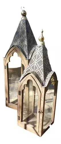 Farol Fanal Madera Y Chapa en internet