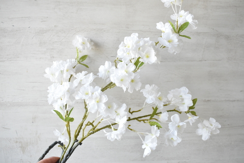 Ramo de flores blancas