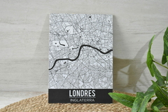 Cuadro para colgar ciudades - 20 por 28 cm - comprar online