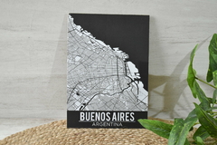 Cuadro para colgar ciudades - 20 por 28 cm