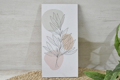 Cuadro para colgar flores - 28 por 13 cm - comprar online