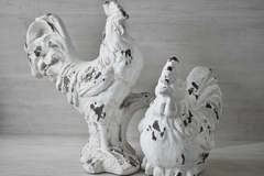 Figuras de aves resina