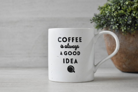 Taza con frase