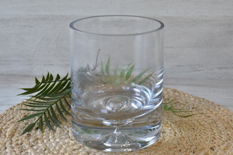 Florero/ fanal vidrio