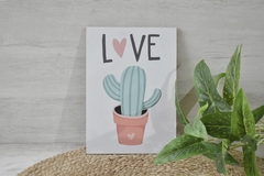 Cuadro para colgar Cactus, 20 por 28 cm en internet