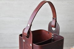 Matera cuero con divisiones - comprar online