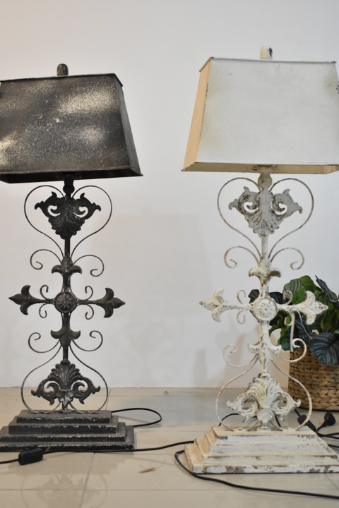 Lampara hierro, decape