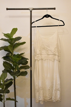 Vestido Alessia, puntilla algodon
