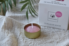 Velas aromáticas pequeñas x 12u - tienda online
