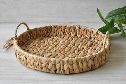 Bandeja redonda fibra