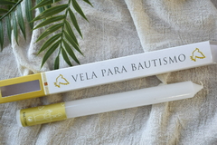 Vela para bautismo