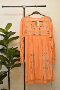 Vestido Nancy, color durazno