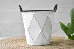 Porta maceta metal - OUTLET DECO