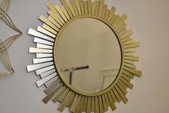 Espejos decorativos en dorado en internet