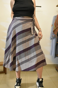 Pollera rayada
