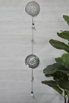 Colgante doble metal Giratorio