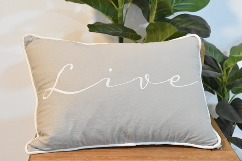 Almohada "live"