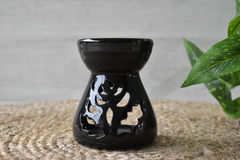 Hornito negro calado