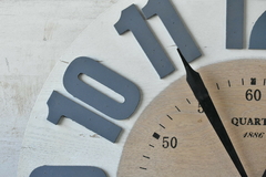 Reloj madera Gris, Beige y Haya - comprar online