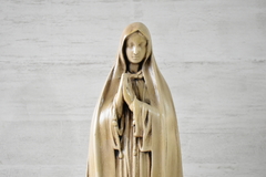Virgen cemento (apta jardines, exterior) 60 cm - comprar online