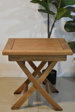 Mesa Teka plegable
