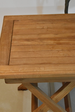 Mesa Teka plegable - comprar online