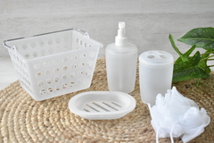 Set de baño blanco