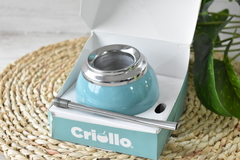 Mate criollo celeste
