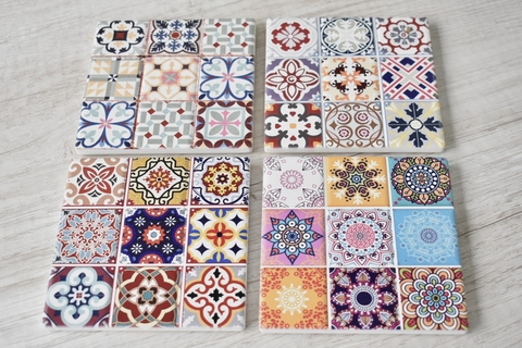 Posa fuente tipo azulejo