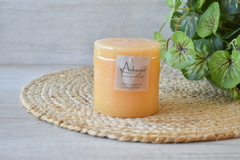 Vela naranja cilindrica - comprar online
