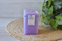 Vela violeta cuadrada 7x12cm
