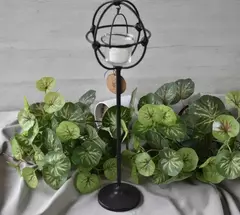 Porta vela metal